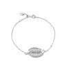 Colección de Pulseras de Diamante de Plata 925 Transfronterizas Europeas y Americanas Que No Se Desvanecen, Oro Real 18K Pulseras Versátiles de Lujo Accesible Venta al por Mayor Ui