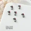 Acessórios de Unha Artística Zircônia Festivos Brilhantes para Ano Novo, Lingote Trazedor de Sorte Saco de Dinheiro, Cabaça de Luxo com Diamantes Decorações de Unha Atacado