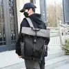 Mochila para Hombre Cruzada Mochila para Computadora Bolsa Escolar Gran Capacidad Bolsa de Viaje Bolsa de Expansión Multifuncional Nuevo Estilo Otoño e Invierno 2025