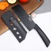 Conjunto de Facas de Cozinha, Faca de Chef Doméstica, Faca de Frutas, Conjunto de Três Peças, Faca de Cozinha de Aço Inoxidável, Conjunto de Facas com Tábua de Corte