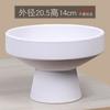 Estilo Chinês Junho neve bambu cálamo bola vaso de cerâmica para flores paisagem sala de estar área de trabalho retro Zen Jianshan utensílios para arranjos florais
