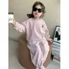 Conjunto de Sudadera para Niñas 2026 Nueva Ropa Infantil Princesa Moderna Bebé Primavera y Otoño Conjunto de Dos Piezas