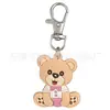 Nova Camisa Urso Boneca Chaveiro Ponto de Venda Presente Acessórios de Joia Conjunto Pvc Transfronteiriço Amazon Atacado