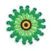 Dijes para zapatos tipo zueco con temática verde, plantas de dibujos animados, cocoteros, hebillas para zapatos de cactus, accesorios DIY, caucho suave de PVC, exclusivamente para ventas transfronterizas