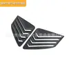 Aplicável a 26 modelos de Toyota RAV4 Persianas Venezianas Velander Janela Triangular Traseira Decalques Decorativos de Barbatanas de Tubarão Modificados