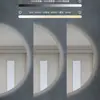 Espejo de tocador para baño transfronterizo con retroiluminación, espejo redondo inteligente, iluminación con pantalla táctil, espejo inteligente con función antivaho, espejo de baño