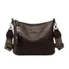 Bolsa Feminina da Moda Textura Macia de Alta Qualidade Outono 2026 Nova Retro Feminina Alça Larga de Ombro Ombro Único Transversal Pequena