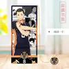 Marcador Metálico Hueco de Voleibol Hinata Xiangyang Montaña Sombra Volador Pueblo Forzawa Tierra Suyuan Piedad Filial Papelería Regalo