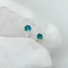 Brincos de tarracha de prata s925 genuína com tarraxa de prata brincos mini de prata extra pequenos sem pingente cuidado com os ouvidos joias de prata para meninas e crianças