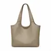 Coleção nova de 2026: Bolsa tote de couro bovino de primeira camada, bolsa de ombro casual em couro macio, simples e versátil, bolsa de mão feminina em couro genuíno