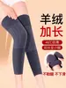 Rodilleras Calientes de Nuevo Estilo, Longitud Extendida, Antideslizantes, Protección Engrosada para Articulaciones, Calentadores de Piernas para Otoño e Invierno, Unisex