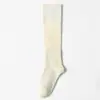 Calcetines de Compresión para Pantorrilla de Malla Transpirable Finos de Verano para Mujer, Calcetines Largos Profesionales para Deporte y Fitness, Sin Costuras