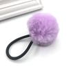 Amazon Bola de Pelo Grande Goma para el Cabello Estilo Coreano Color Caramelo Imitación Pelo de Conejo Goma para el Cabello de Felpa Fabricante de Gomas para el Cabello Transfronterizo