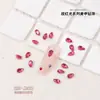 Mini pequena gota de diamante 3x 5m Cor Branco rosa pontiagudo fundo transfronteiriço Net vermelho k9 unhas de vidro jóias atacado