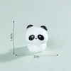 Paisagem em miniatura transfronteiriça apresentando fofos enfeites de panda, crocodilo e lagarta - Enfeites decorativos DIY e acessórios para pendurar
