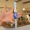 Adecuado para correa de reloj Huawei 11pro con estampado de cachorro, correa de reloj niche 8/9/10nfc, pulsera bonita y moderna para mujer
