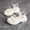 Nuevas Sandalias Romanas para Usar al Aire Libre, Sandalias de Plataforma con Tacón Grueso para Mujer, Zapatos de Cuña Estilo Hada, Cómodos para el Verano 2026, Zapatos de Mujer con Superficie Suave