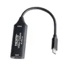 Ventas Directas de Fábrica Tarjeta de Captura de Video Usb-C a Hdtv Tipo-C Usb1080P Alta Definición 4K Transmisión en Vivo de Juegos