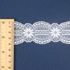 3 cm ondulado laço branco elástico laço requintado lingerie acessórios de renda fábrica em estoque