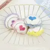 Peluche Caricatura Orejas de Corazón Broche DIY Adorno de Corazón de Durazno Diadema Accesorios para Ropa Accesorios para Ropa Colgante