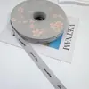 Huaying Cintas con Hilo de Letras Inglesas Ramo de Flores de Cinta Empaque de Regalo para Pastel Cinta Cinta Floral Cinta