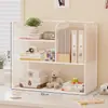 Estante de Armazenamento para Classificação de Assuntos Mesa de Estudante Armário Vertical de Múltiplas Camadas para Armazenamento de Livros Mesa de Escritório Caixa de Arquivos A4 Dormitório