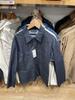 Chaqueta de Mezclilla Casual Nueva de Otoño para Mujer Chaqueta Holgada Lavada con Bolsillos Chaqueta 456744