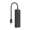 Conector Usb2.0Tipoc Hub Usb2.0 Base de Expansión Divisor Uno a Cuatro Divisor USB C