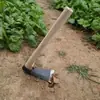 Enxadinha Doméstica Plantio de Vegetais Ferramentas de Jardim Agrícolas Escavação Abrangente de Brotos de Bambu Pá Multifuncional Antiga Pesca de Trigo ao Ar Livre Taibaobao