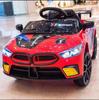 Coche eléctrico para niños de cuatro ruedas con cinturón y control remoto, tranvía de juguete para bebés y niñas, puede sentar personas, cochecito recargable de doble tracción