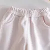Pantalones Deportivos Dulces y Lindos para Niñas 2026 Otoño Nueva Moda Elegantes y con Estilo Ribete de Encaje Pantalones Jogger Casuales para Bebés Niñas