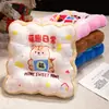 Cojín de Asiento de Cachorro Lindo, Cojín de Peluche, Cojín Cuadrado para Banco de Aula, Cojín de Sofá, Esterilla de Piso para Futón, Cojín para Ventana de Mirador