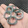 Jade Jade Azul Água Jade Anel de Luz Verde Óleo Anel Reto para Homens e Mulheres Mesmo Anel Anel de Jade Anel de Corrida Lote de Joias
