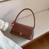 Bolsa de Design de Nicho Nova 2021, Bolsa de Ombro Retrô, Bolsa de Ombro e Mão Feminina Estilo Ins, Design de Nicho