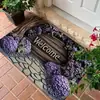 Felpudo de entrada estilo retro americano para dropshipping de TEMU, antideslizante y resistente a la suciedad, para baño, cocina y uso doméstico