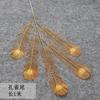 Flor Artificial Naranja Fabricante Mayorista Material de Flor para Boda Decoración Colgante de Techo para Salón de Bodas Flor Falsa Guía de Camino Fila de Suelo Flor de Plástico
