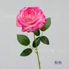 Decoração de Cena de Casamento com Rosas Artificiais, Rosas de Veludo Amor, Arranjo de Flores de Haste Única, Decoração de Casa, Decoração de Cerimônia de Abertura