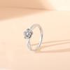 Anillo de pareja con letra Mobius, anillo abierto, pulsera transfronteriza, plata esterlina S925, rosa y principito