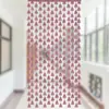 1*2m Cortina de Lluvia para Árbol de Navidad Decoración de Fondo para Fiesta Festiva Accesorios Borla de Navidad Cortina de Lluvia