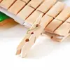 Pinzas de Bambú, Pinzas para Ropa para Uso Doméstico, Pinzas de Madera Resistentes, Pinzas para Quilting, Pinzas Pequeñas, Pinzas para Ropa, Pinzas a Prueba de Viento para Invernadero