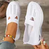 Sapatos femininos personalizados, sapatos casuais de tamanho grande para exportação, sapatos respiráveis em fly-knit, sapatos femininos leves e confortáveis de malha, sapatos de solado macio