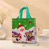 Bolsas de Embalaje para Regalos de Navidad Nuevas Transfronterizas, Bolsas Pequeñas Coloridas Exquisitas Estampadas, Bolsas de Regalo Navideñas de Dibujos Animados
