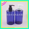 Frasco com bomba de 300ml, frasco de ombro baixo, frasco para álcool em gel, frasco dispensador de gel de banho, frasco branco com bomba de rosca de 300ML