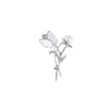 Broche de Luxo para Mulheres, Acessórios de Terno de Nicho, Jaqueta de Terno para Suéter, Broche Elegante, Alfinete de Roupa Anti-Exposição