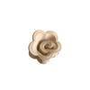 Elegante pinza para el cabello con flor de camelia de estilo francés, linda pinza para el cabello con textura esmerilada, pinza para el cabello para niña, pinza para el cabello para la parte posterior de la cabeza