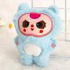 Peluche de Capibara Anillo de Cierre Muñeco de Capibara Colgante Desmontable Llavero para Mochila Muñeco de Mascota Lindo