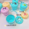 Taza de Agua Plegable Macaron de Grado Alimenticio Portátil para Acampar al Aire Libre Taza de Té Viaje Viaje de Negocios Taza de Enjuague Bucal de Bolsillo