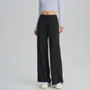 Pantalones de Yoga de Pierna Ancha con Cordón para Mujer 2026 Nuevos Pantalones Deportivos Rectos Sueltos para Correr al Aire Libre, Entrenamiento, Fitness y Sudoración