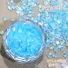 Estilo japonés hielo transparente polarizado piedra usar uña manicura material cristal cristal grava mezclado diy joyería para uñas venta al por mayor