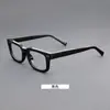 Armação Quadrada Retrô Europeia e Americana Transfronteiriça Tartaruga Gradiente Pode Ser Equipada com Lentes para Miopia, Anti-Luz Azul, Alta Qualidade, Simples, Ultraleve, Confortável e na Moda